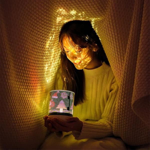 LED Projektor Natlampe Jul Ocean Farverig Bluetooth Musikboks