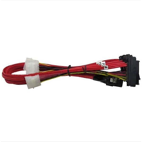 Mini SAS36P SFF 8087 till SAS29P SFF-8482 Hårddiskkabel Transmissionskabel MINI SAS Datakabel 1M