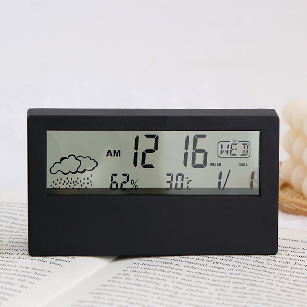 Mini Kamera Klocka Wifi Kontroll Hemlig Mörkerseende Visning Alarm DVR Videokameror