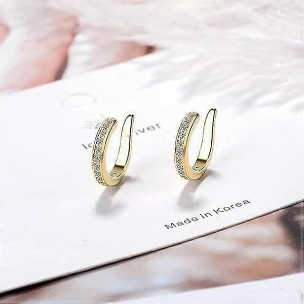 Øreclips, Pierceless Øremanchet, Tynde Chunky Øremanchetter Uden Piercing
