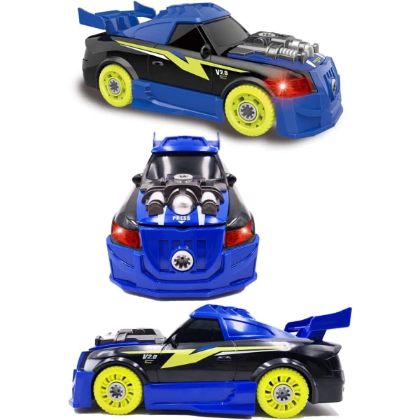 Pup Go Take Apart Toy Racing Car Leksaker (4 reservskruvar ingår)