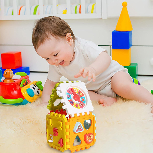 5 st Play Cube Activity Center | Montessori baby