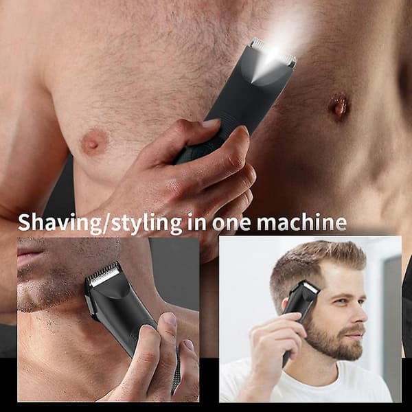 Hårfjerning for menn Intime områder Del hårklipper Trimmer for lysken Epilator Bikini Sikkerhet-MEINI