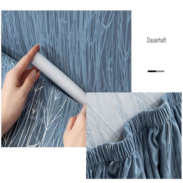 L-formet sofatrekk, elastisk sofatrekk, 1 sett