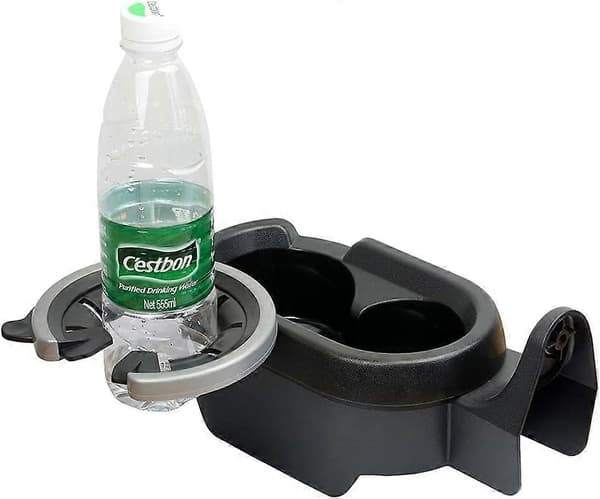 Plast Bilkoppholder for Benz SMART W451 Midtkonsoll, Svart