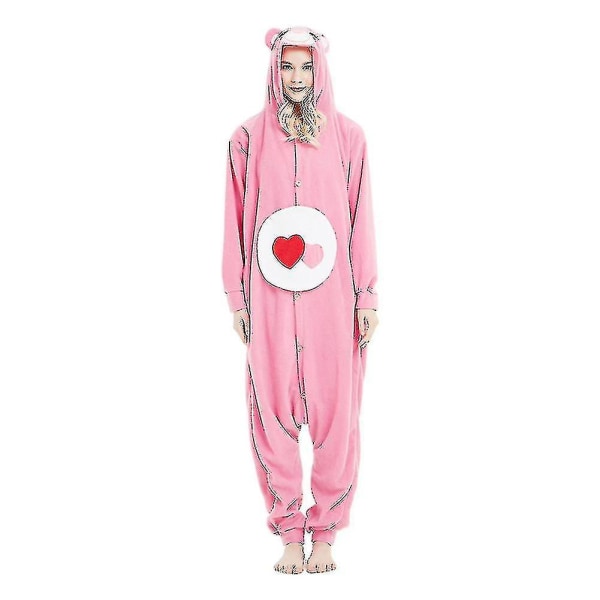 Tecknad Pyjamas Rainbow Bear Moon Bear Love Heart