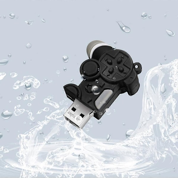USB-minne, Vanntett USB 2.0-minneoppgradering, Søt 3D-tegneserie USB-minne Høyhastighets datalagring USB-minne (32 GB, Gamepad) spillkontroller