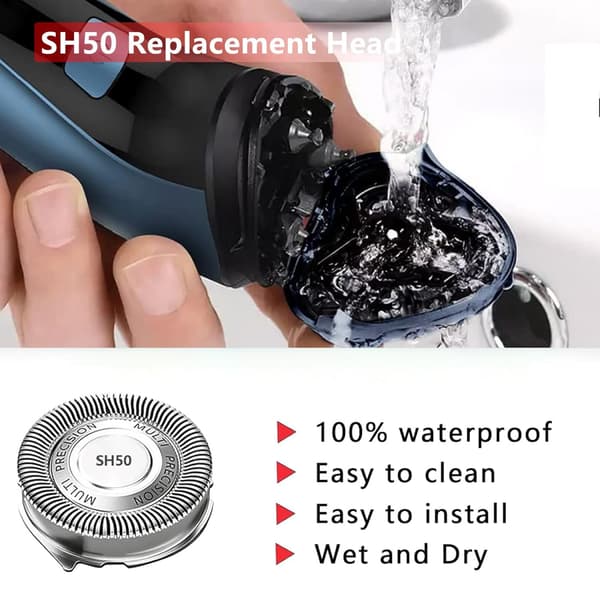 Barberhode kompatibelt med Philips S5000 S5370 S5571 S5420 S5140 S5078 FT