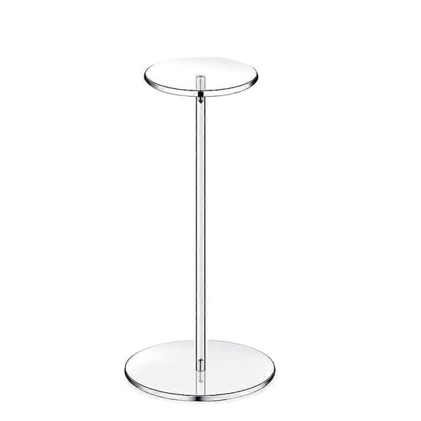 Klar akryl hat stand parykholder parykstativ parykstativ kasket holder hat holder stativ til hat paryk