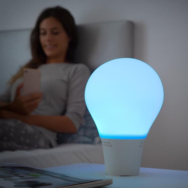 LED-lampe med høyttaler - Silitone