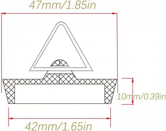 Pakkaus viemäritulppia, pesualtaan viemäritulppa, kumitulppa