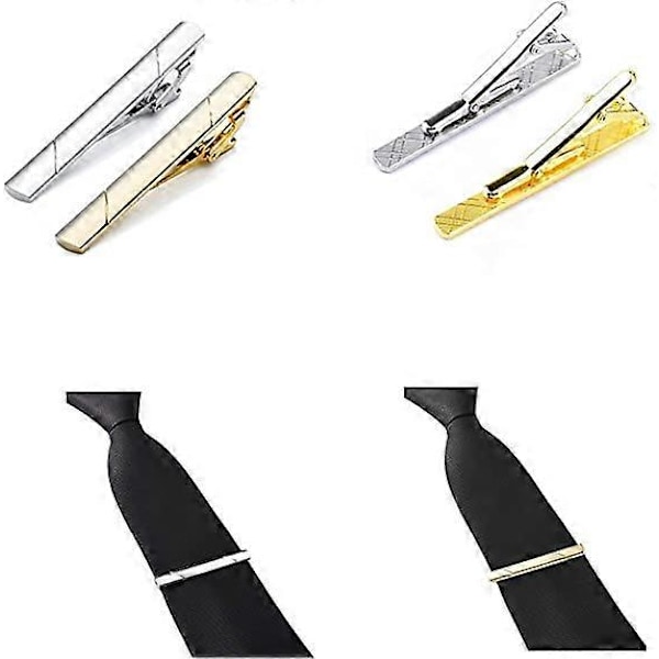 Herre slipsenåle, kobber slipsenål, slanke skjortekrave clips sæt, klassisk slips tilbehør, mode jakkesæt gave, til bryllup forretningsmøde