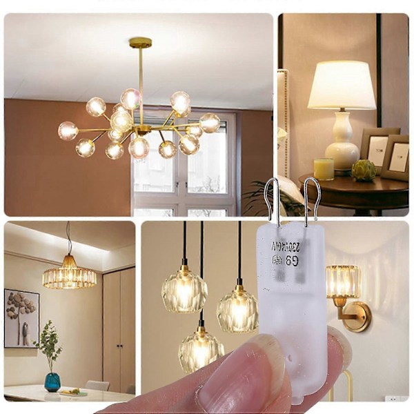 10x G9 halogeeni lämmin valkoinen toimistokapseli himmeä lamppu 40w 230v