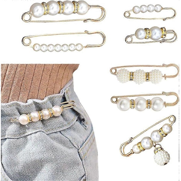 7-delars Broschset - Dekorativa Slagknappar för Kläder &amp; Accessoarer