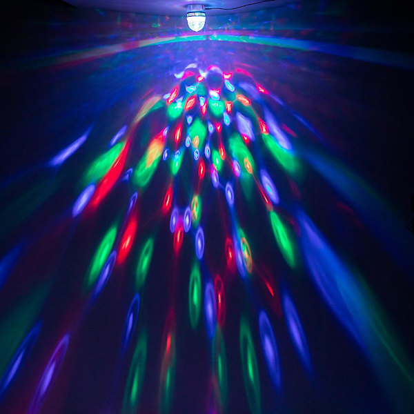 USB projeksjonslampe LED stjerneprojektor scenelys DJ discokule scene atmosfære nattlys fargerik stjernehimmel soveromsdekor