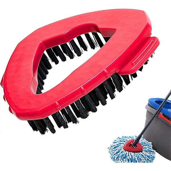Total 1 kpl hankausharja, yhteensopiva O-Cedar Spin Mop 1 tankkijärjestelmän kanssa, Spin Mop -varapään hankausharja