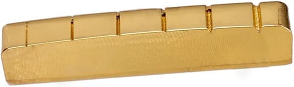6-strengs 42 mm riflet messingmutter for LP EPI elektrisk gitar reservedeler
