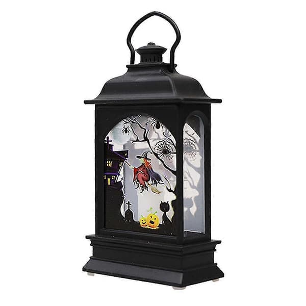 Halloween LED Belyst Natlampe Dekorativ Plastik Glødende Natlampe Gave
