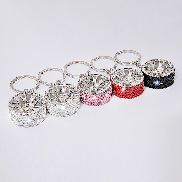 Ruusu Glitter Timantti Avaimenperä
