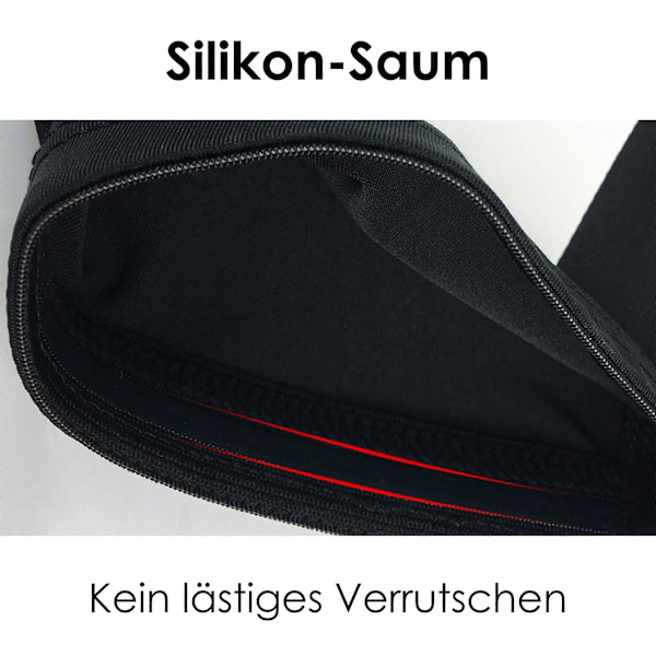 Vadskydd Vadskyddshållare &amp; Sockhållare | Halkfri tack vare silikonkant | Vadskydd och kompression | 1 par = 2 st