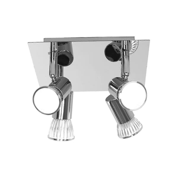Moderna taklampor kök justerbart bord 4-vägs spotlights, monterade LED Gu10-lampor