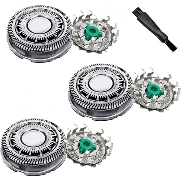SH60/72 Ersättningshuvuden Kompatibla med Philips Series 6000 Rakapparat för S6810, S6820, S6850, S6880/81