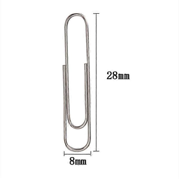 200 färgade gem - Metall, 28 mm, metallgem