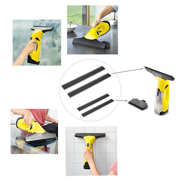 (280mm) ZHOUBA 2 st 250/170/280mm Fönsterskrapa Ersättningsblad för Karcher WV1 WV2 WV5