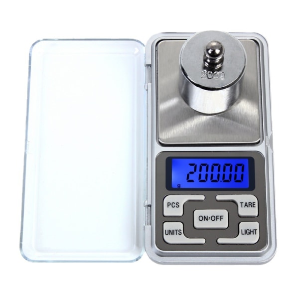 Pocket Scale Digital våg i fickformat 0,01 - 500g Svart
