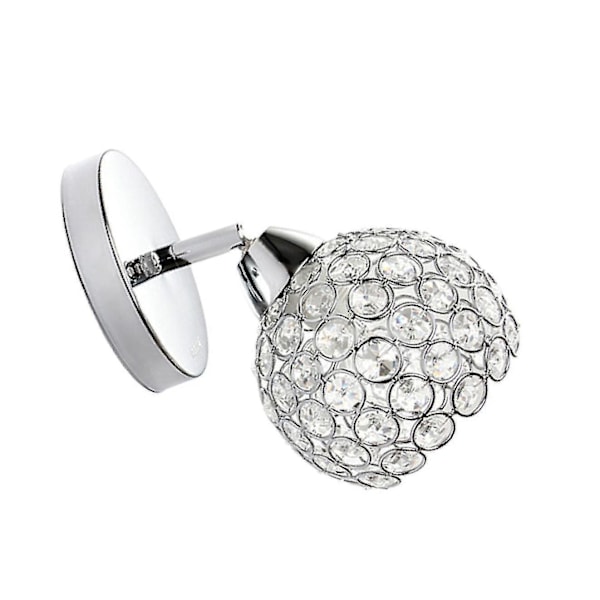 1/2/3 Elegant Krystalglas Væglampe til Soveværelse Gang E27 Lampe