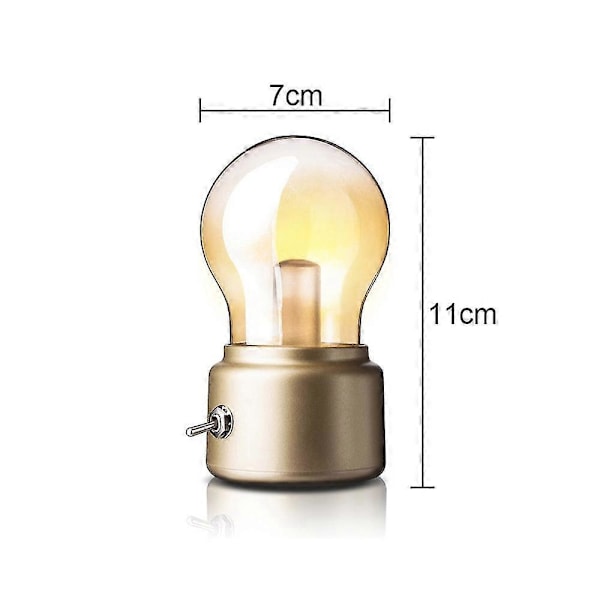 Liten LED-bordslampa, sänglampa för sovrummet, dimbar LED-belysning, kreativ dekorativ bordslampa