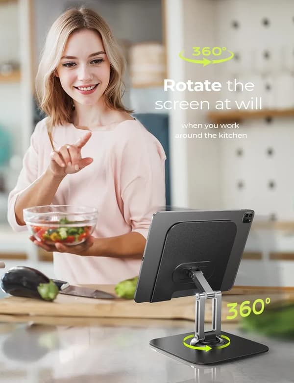 For iPad, nettbrettstativ, justerbart | Universelt