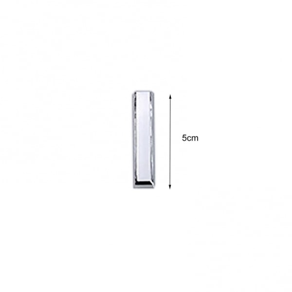 5cm Plated Door Plaque Address English Letter Alp