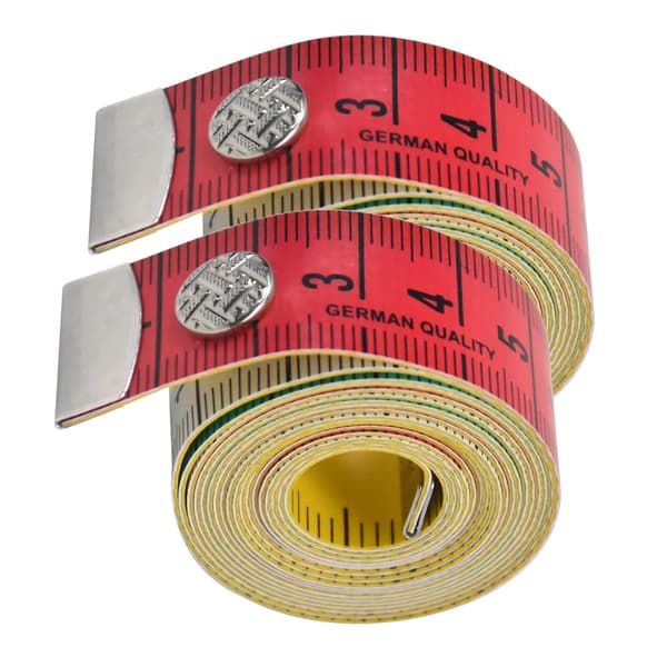 bitar måttband, kroppsmåttband, måttband, infällbart måttband, 150 cm 60 tum