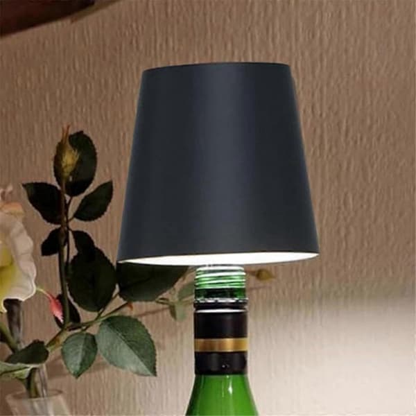 Trådløs flaskelampe, LED-flaskelys for spritflasker, oppladbare vinflaskelys
