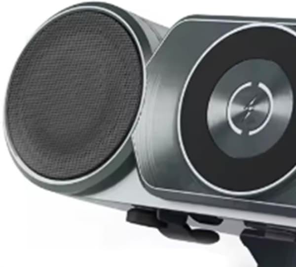 Trådløs lading, Bluetooth-høyttaler, FM-radio, TF, AUX, USB, håndfri, dekorasjon, omgivelseslys