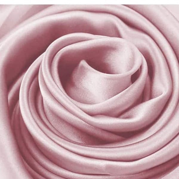 Silke putevar 50x75cm med skjult glidelås, rosa, 1 stk