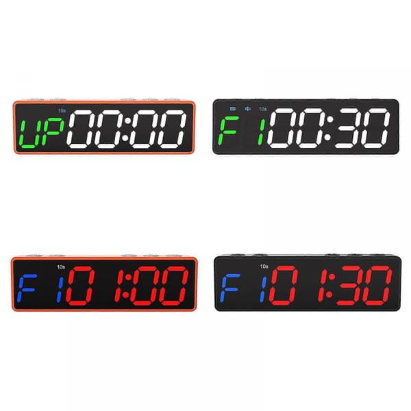 Gymnext Flex Timer - Hemmabruk - Bluetooth App-styrd LED Intervalltimer