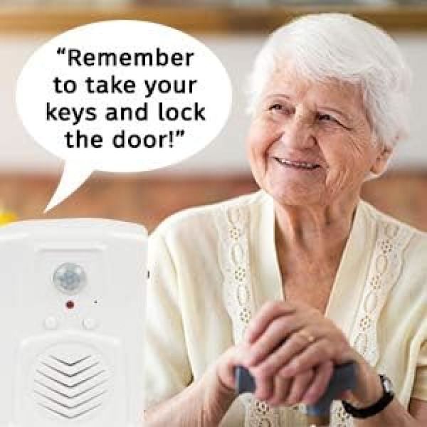 Sensor Rörelse Dörrklocka Switch MP3 Infraröd Dörrklocka Trådlös PIR Rörelsesensor Röstmeddelare Välk