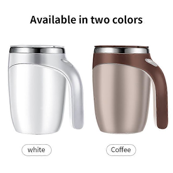 304 Rostfritt Stål Automatisk Magnetisk Elektrisk Kaffebryggare med Omrörningskopp för Kaffe 380ML