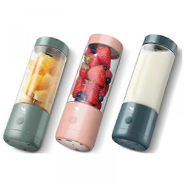 Juicer Juice Cup Husholdnings Bærbar USB Genopladelig Elektrisk Juicer Blender Mini Juicer