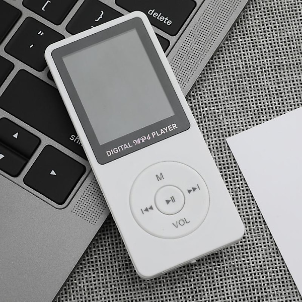 Trolley Plug - And - Play MP4-spelare Mini MP3 Student Walkman 16g Maskinlagring E-bok Inspelningspenna MP4 Vit