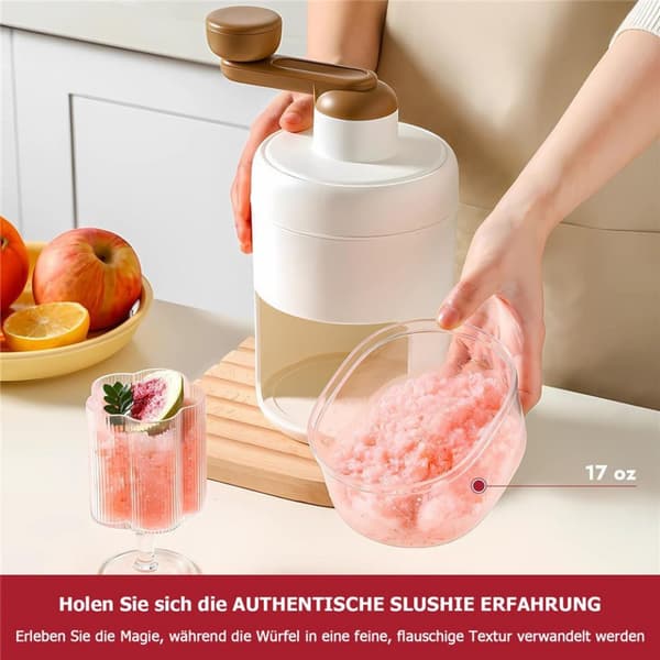 Ismaskin Liten håndsveivet is- og sandmaskin