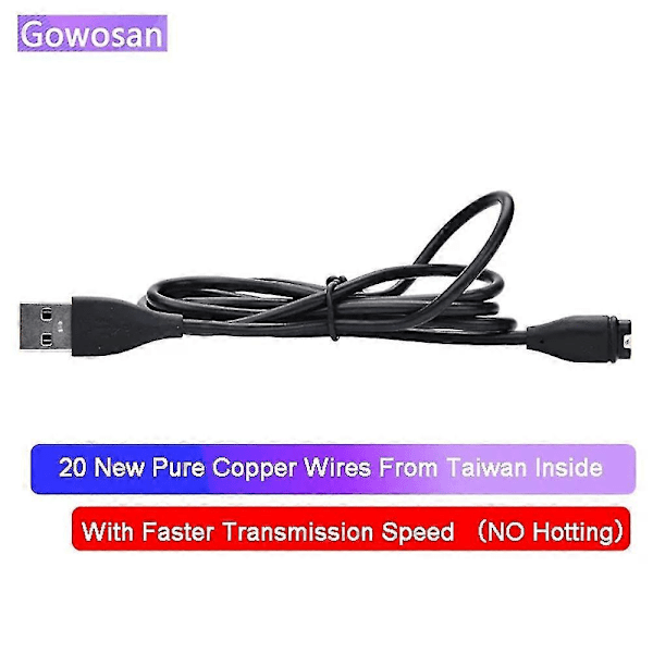 Til Garmin Fenix 5/5s/5x/plus/6/6s/6x/pro Smart Watch Oplader, Udskiftnings USB Data Synkroniserings Ladekabel Ledning s202412245808