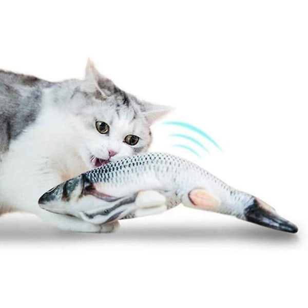 Cat Fish USB Uppladdningsbar Moving Simulation Elektronisk fisk