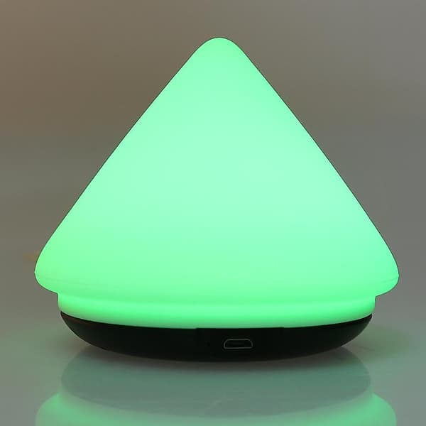 Fargerik USB Silikon LED Nattlampe for Baby Barnerom Soverom Dekor