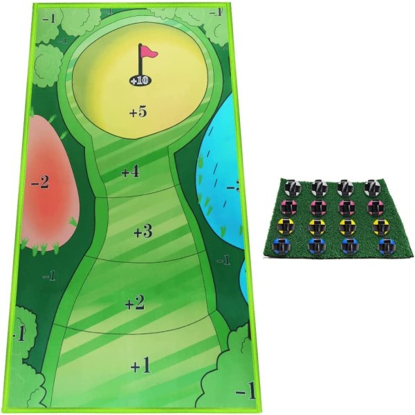 The Casual Golf Game Set, Mini Golf Course Set, Golf