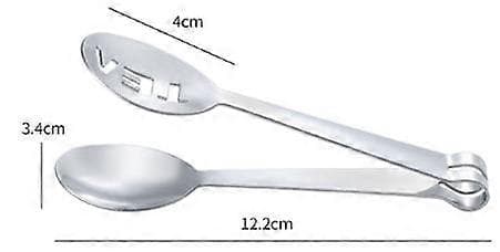 3 stk. Te-pose tang i rustfrit stål Te-pose presser værktøj Køkken te tilbehør 12 cm