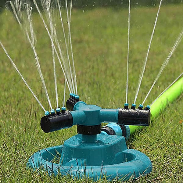 Havesprinkler med 360-graders rotation til plæner op til 10 meter