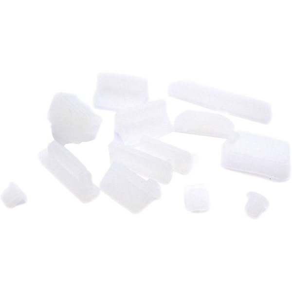 Dammskydd för Laptop, Mjuka Silikon Laptop USB Port Dammskydd - Universella Dammskydd 7-pack